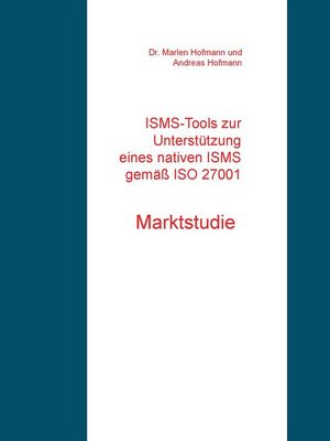 cover image of ISMS-Tools zur Unterstützung eines nativen ISMS gemäß ISO 27001